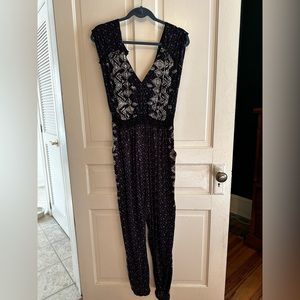 Ecote (Urban outfitters) patterned jumpsuit